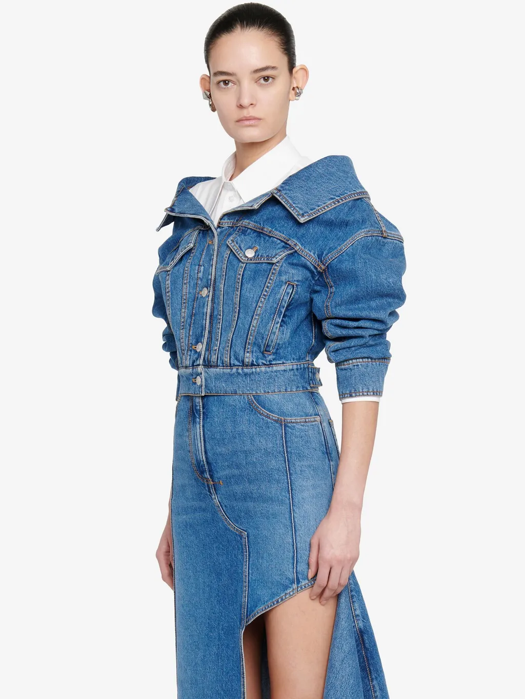 Cropped Denim Jacket