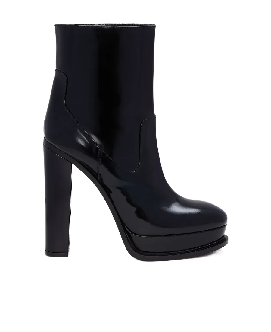Platform Ankle Boots
