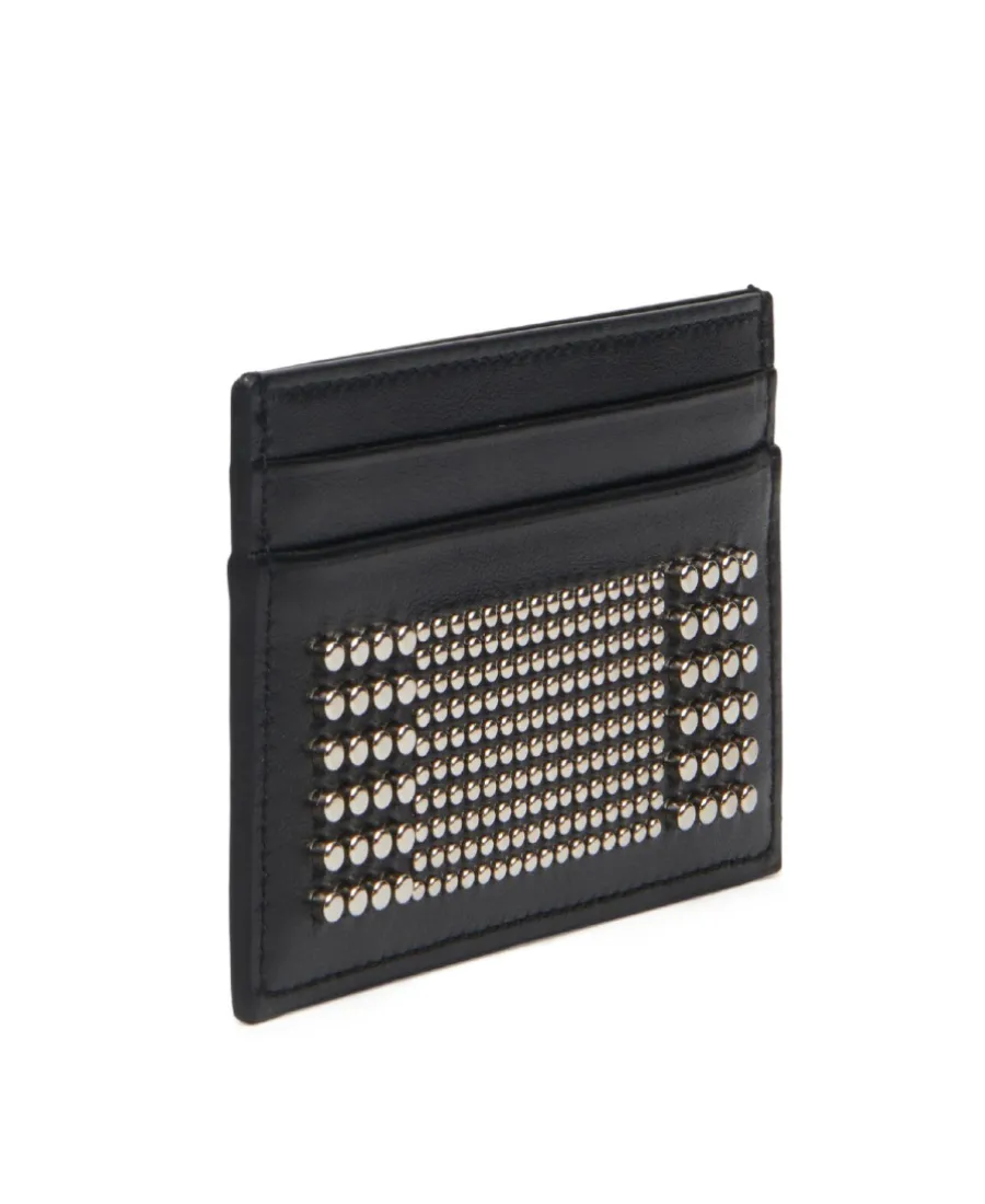 Stud-Detailed Card Holder