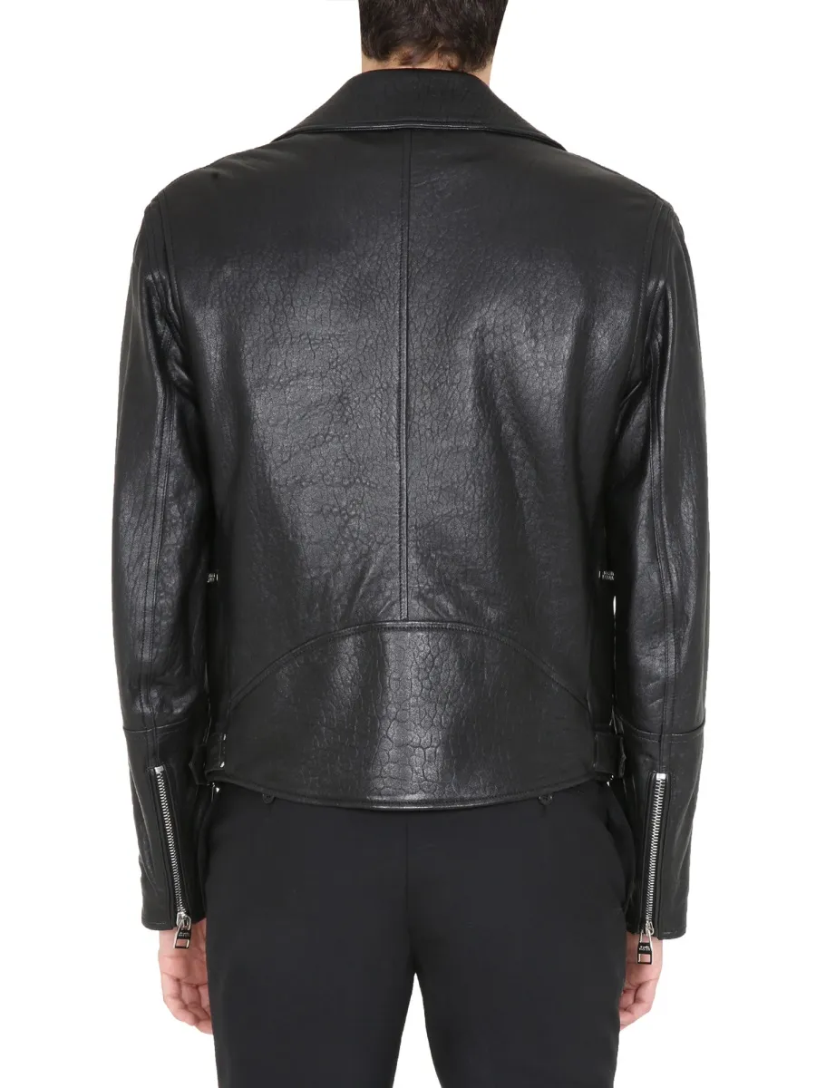 Zip-Up Biker Jacket