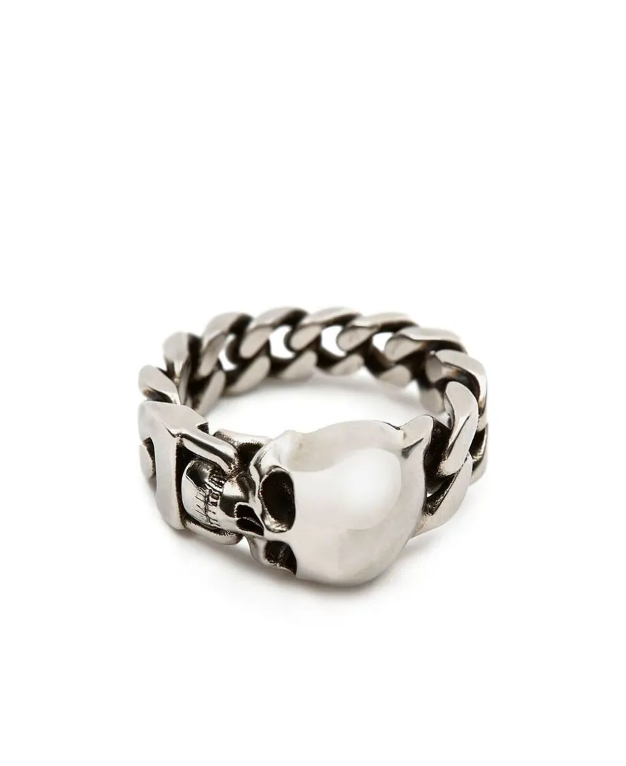 Skull Chain Ring