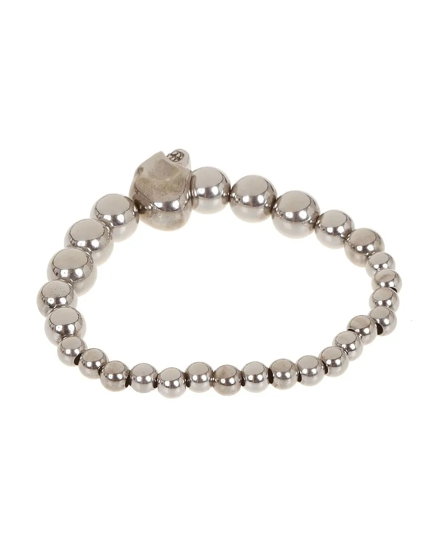 Skull Beaded Embellished Bracelet
