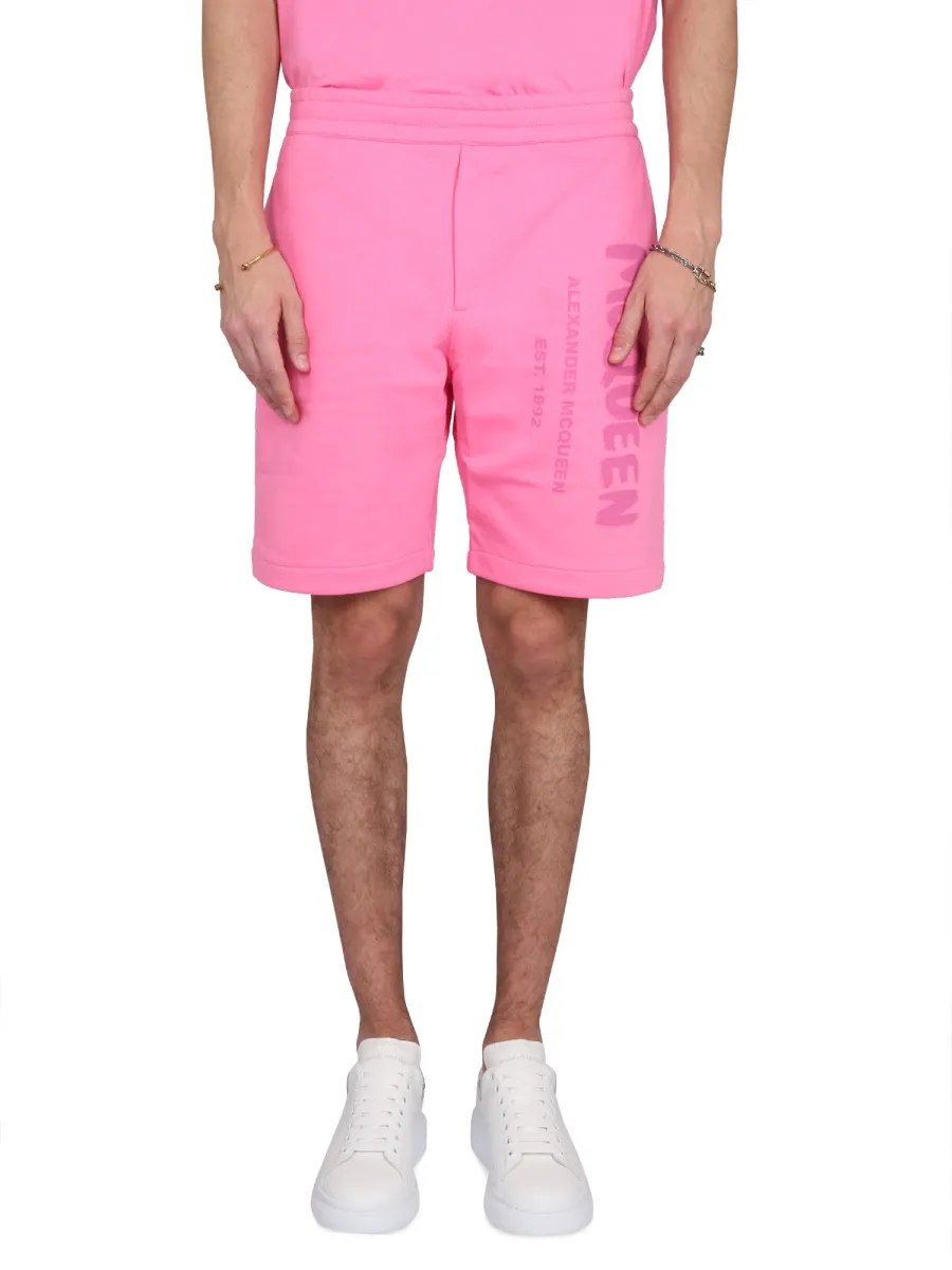 Logo Printed Shorts