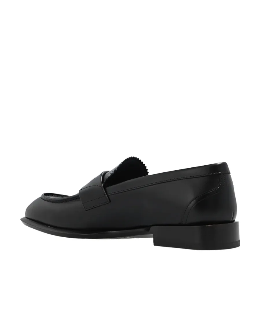 Coin Embellished Loafers
