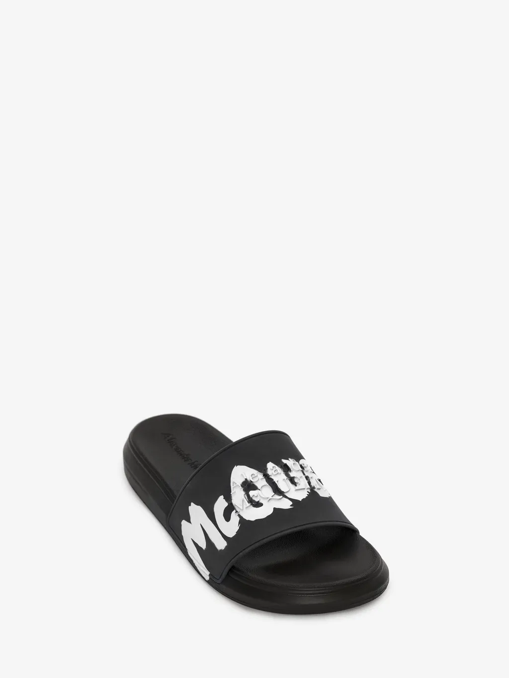 Grafitti Logo Printed Slip-On Slides