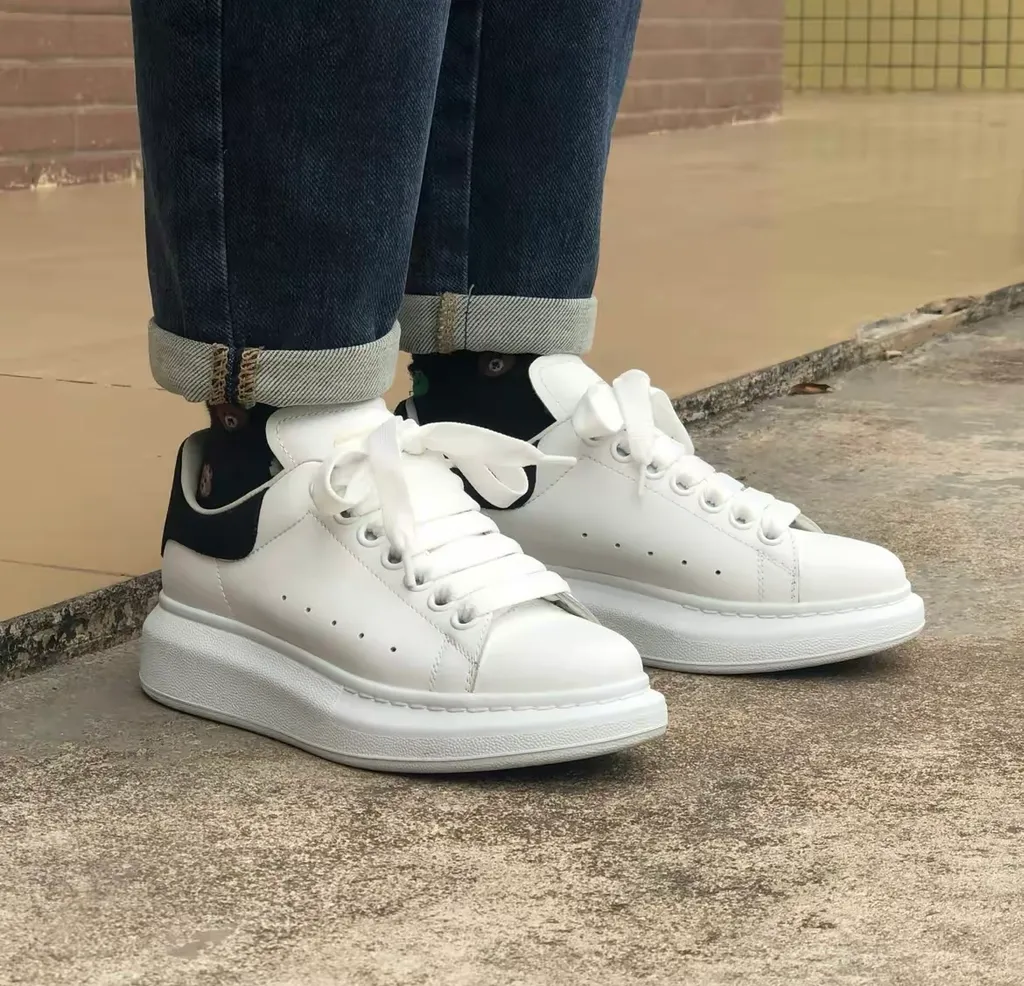 Oversized Lace-Up Sneakers