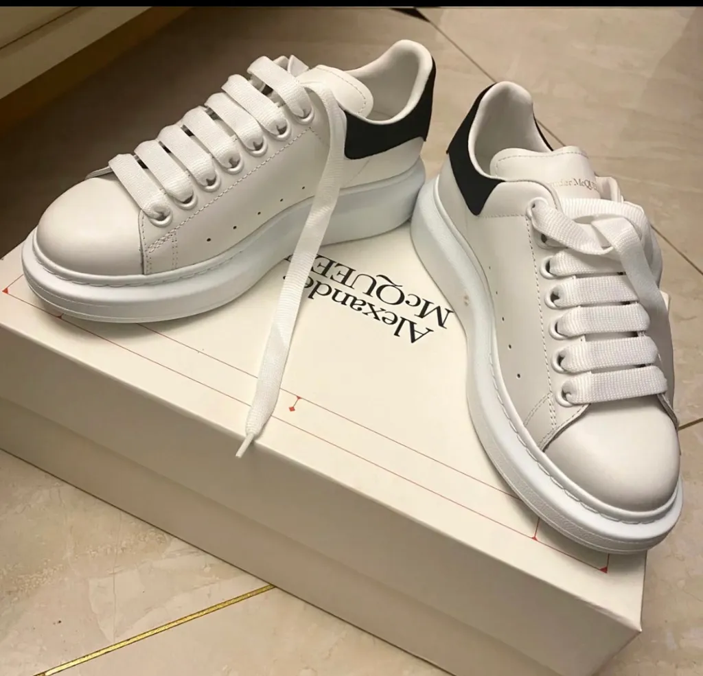 Oversized Lace-Up Sneakers