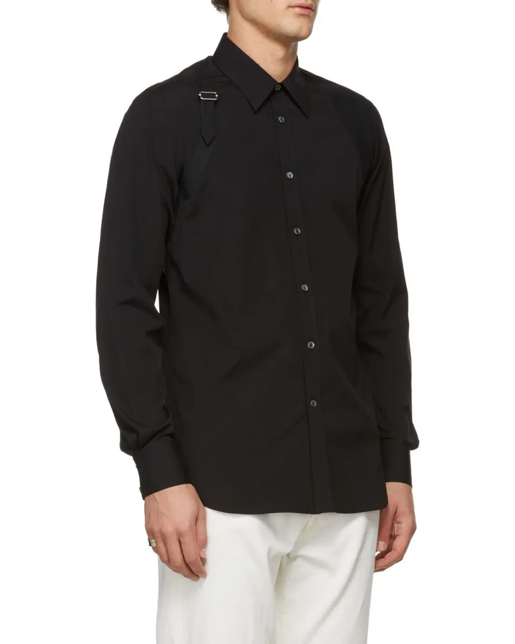 Harness Buckle-Detailed Shirt