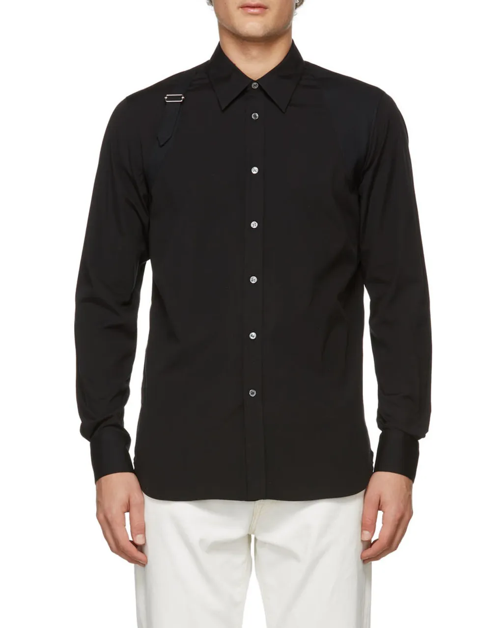 Harness Buckle-Detailed Shirt