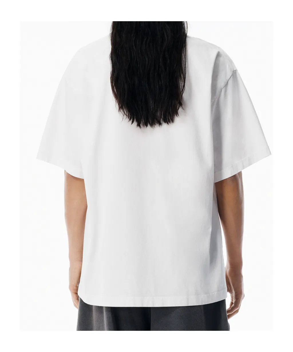 Sunfade-Effect Wash Jersey Tee