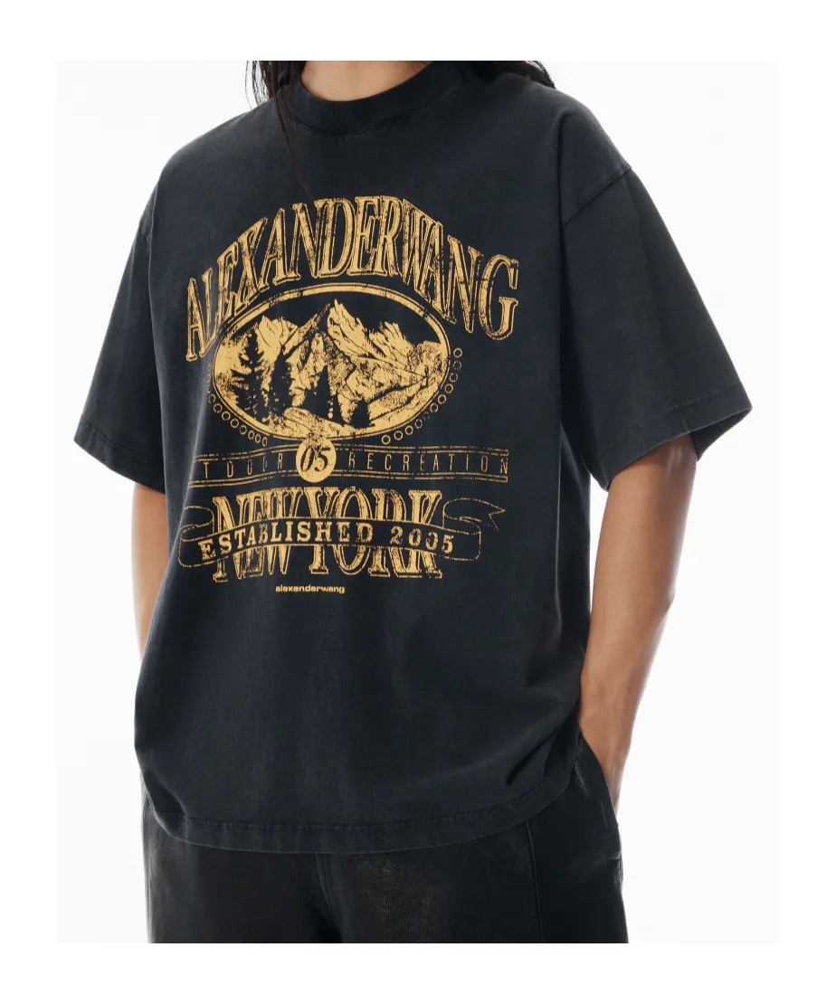 Logo Printed Crewneck T-Shirt