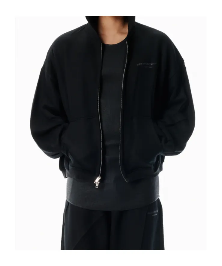 Rerelaxed Fit Zip-Up Hoodie