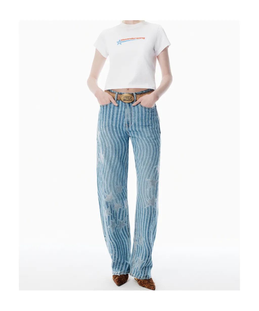 Hotfix Star Crewneck T-Shirt