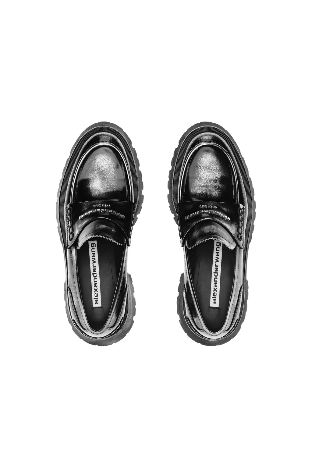 Logo-Lettering Loafers