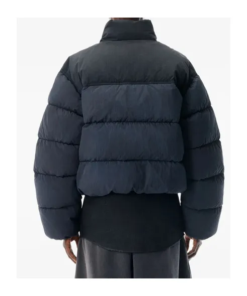 Long-Sleeved Zippered Cotton Jacket
