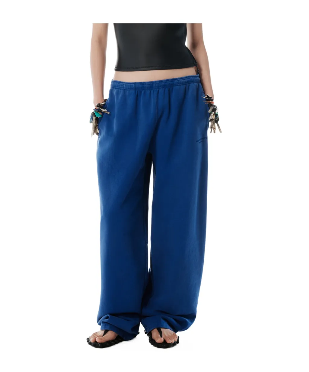 Wide-Leg Sweatpants