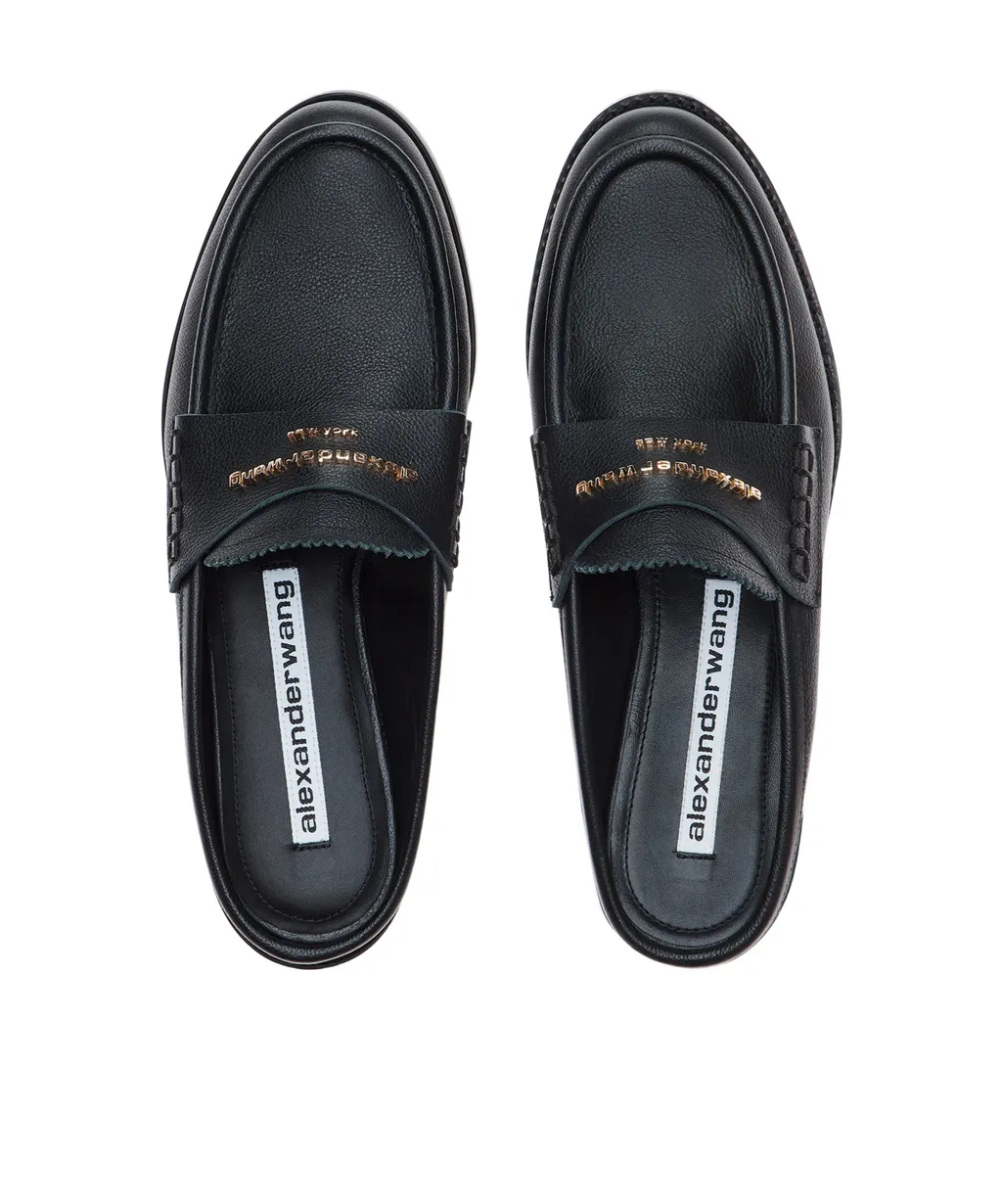 Logo Lettering Mules