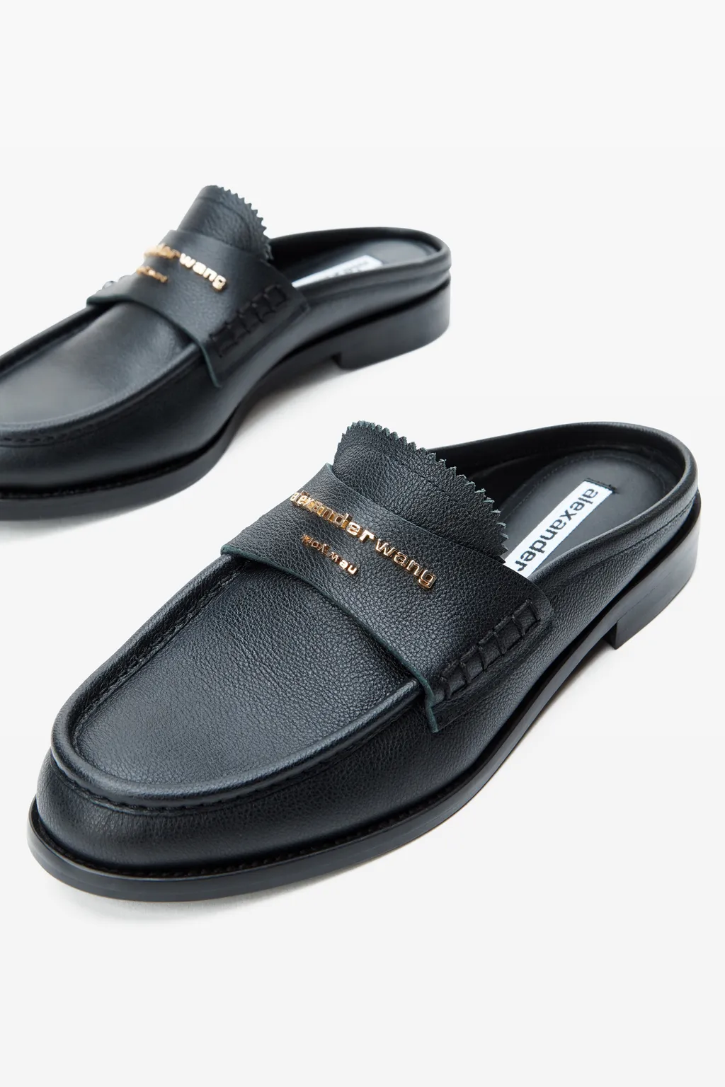 Logo Lettering Mules