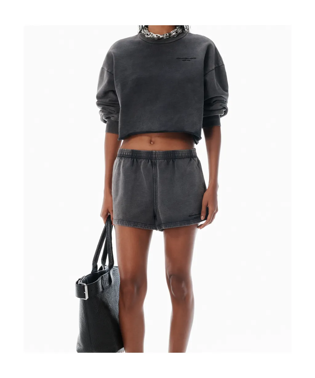Cropped Crewneck Sweatshirt