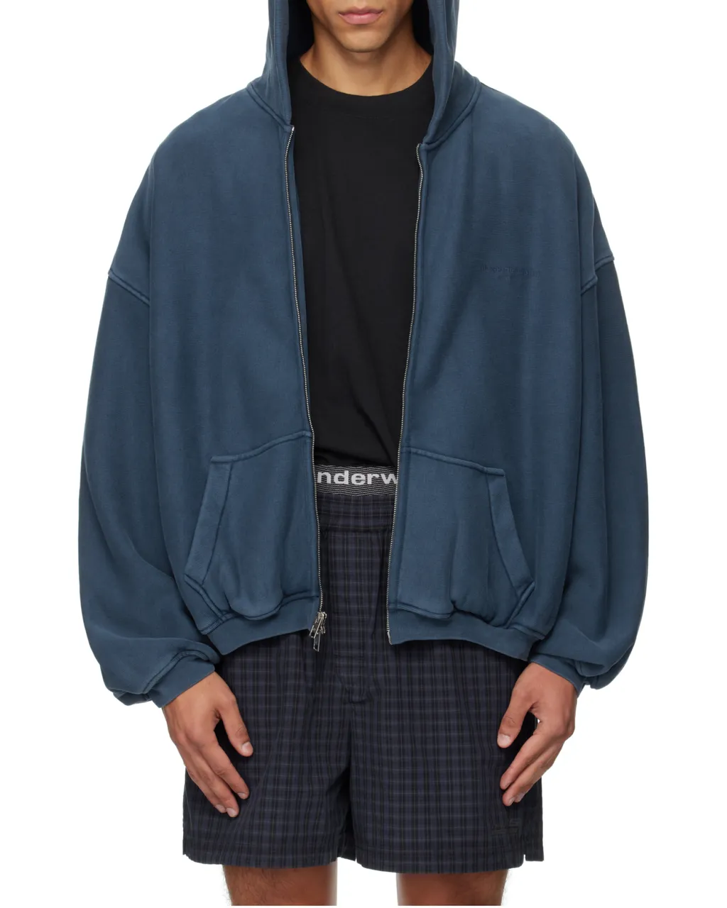 Logo-Printed Zipped Hoodie
