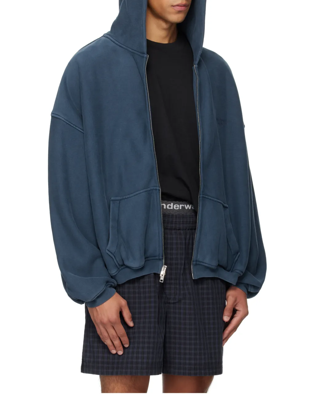 Logo-Printed Zipped Hoodie
