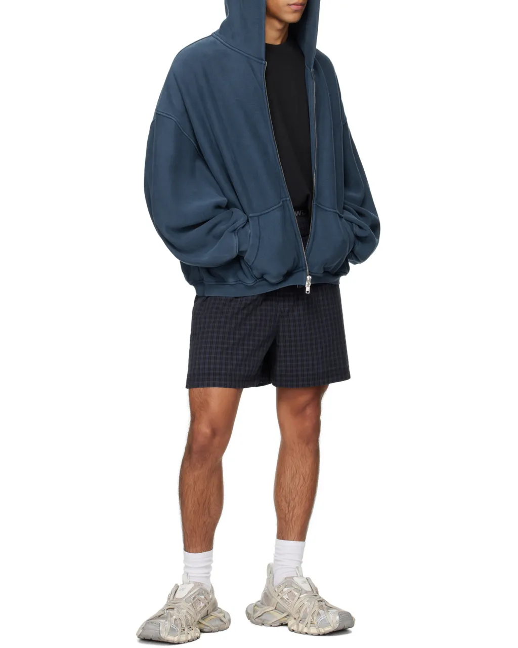 Logo-Printed Zipped Hoodie