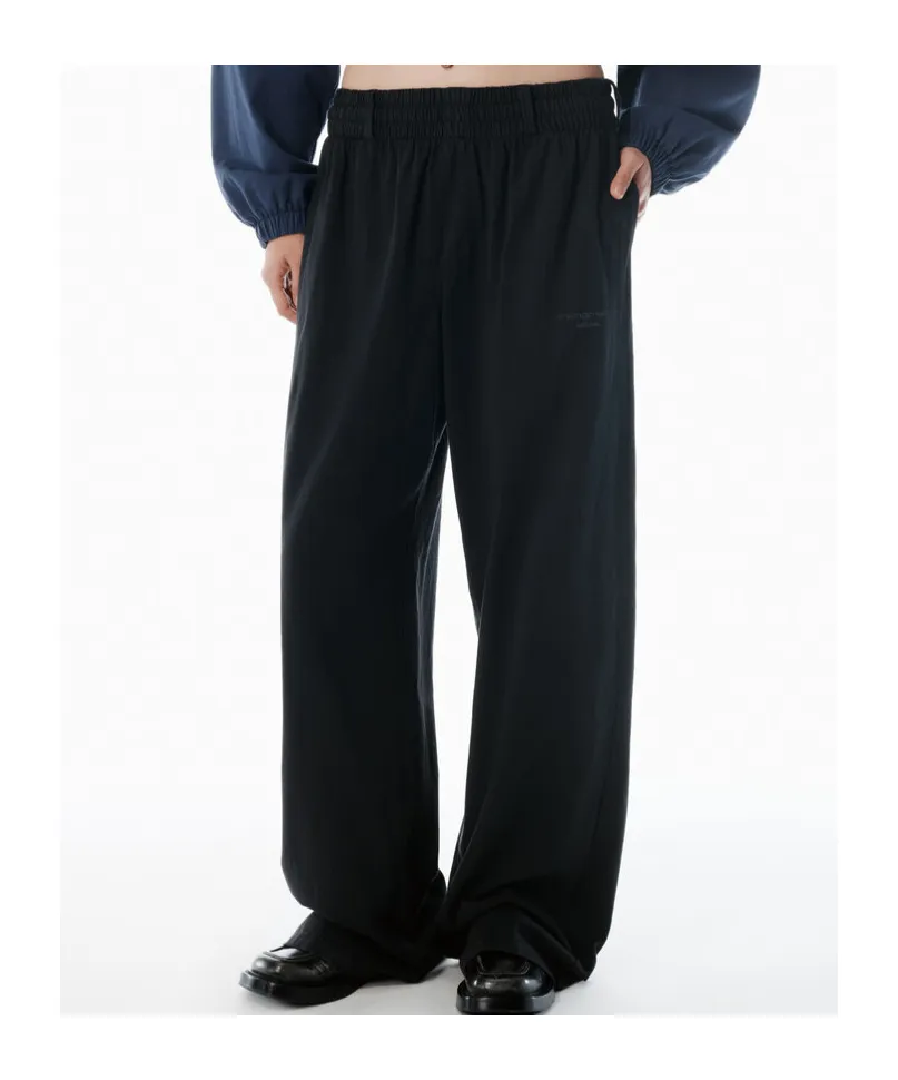 Logo Embroidered Drawstring Sweatpants