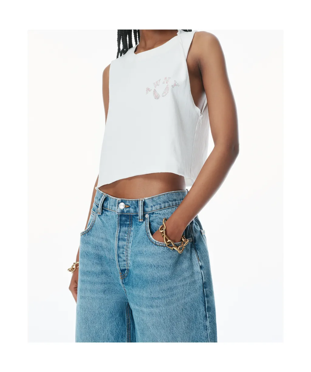 Logo-Print Tank Top