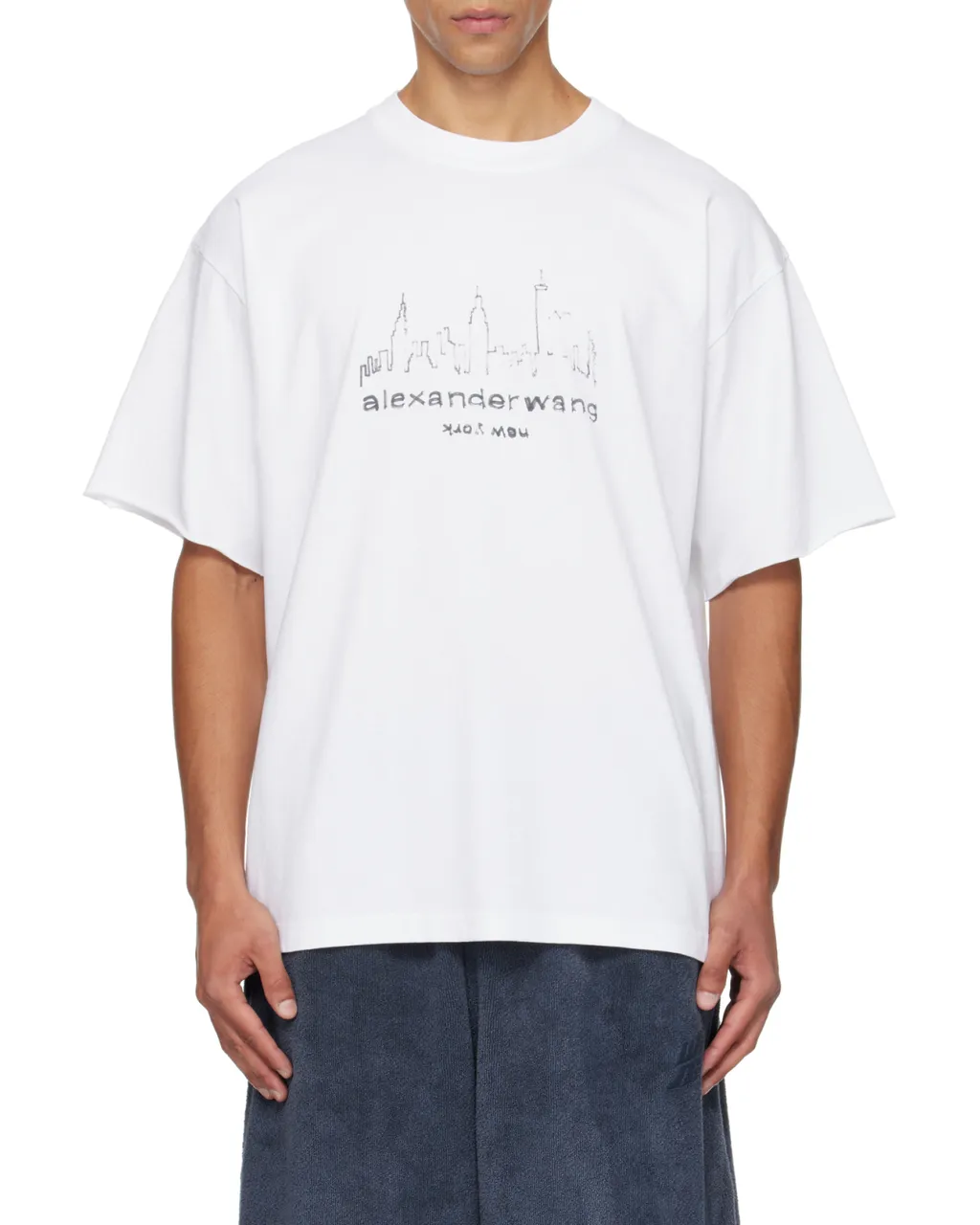 Logo-Printed Oversized T-Shirt