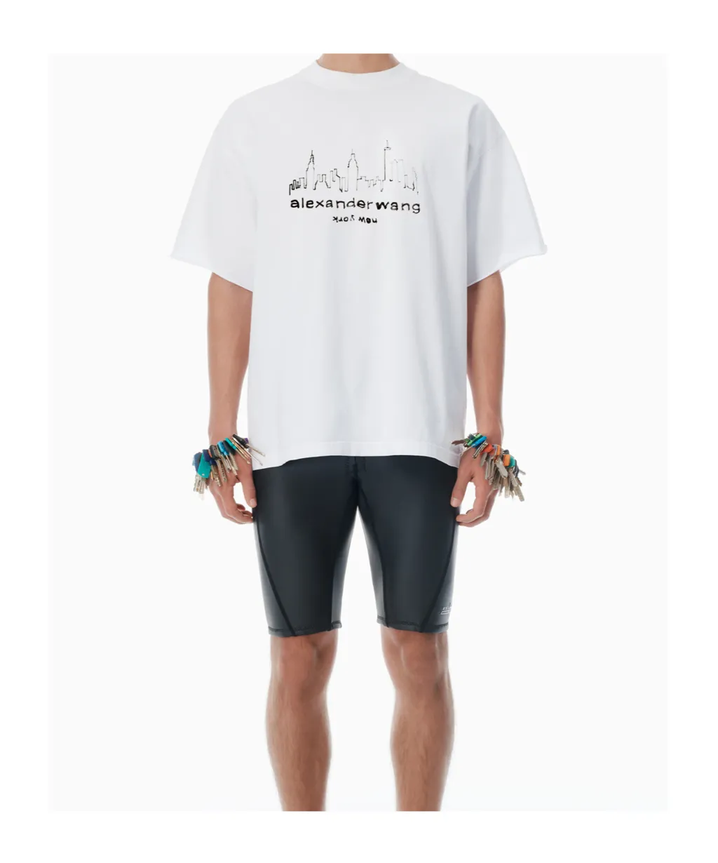 Logo-Printed Oversized T-Shirt