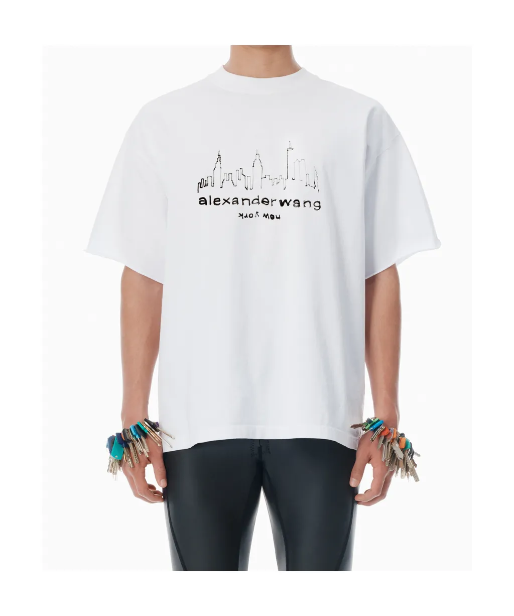 Logo-Printed Oversized T-Shirt
