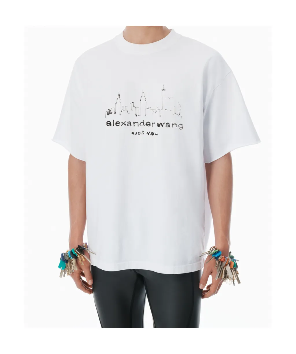 Logo-Printed Oversized T-Shirt