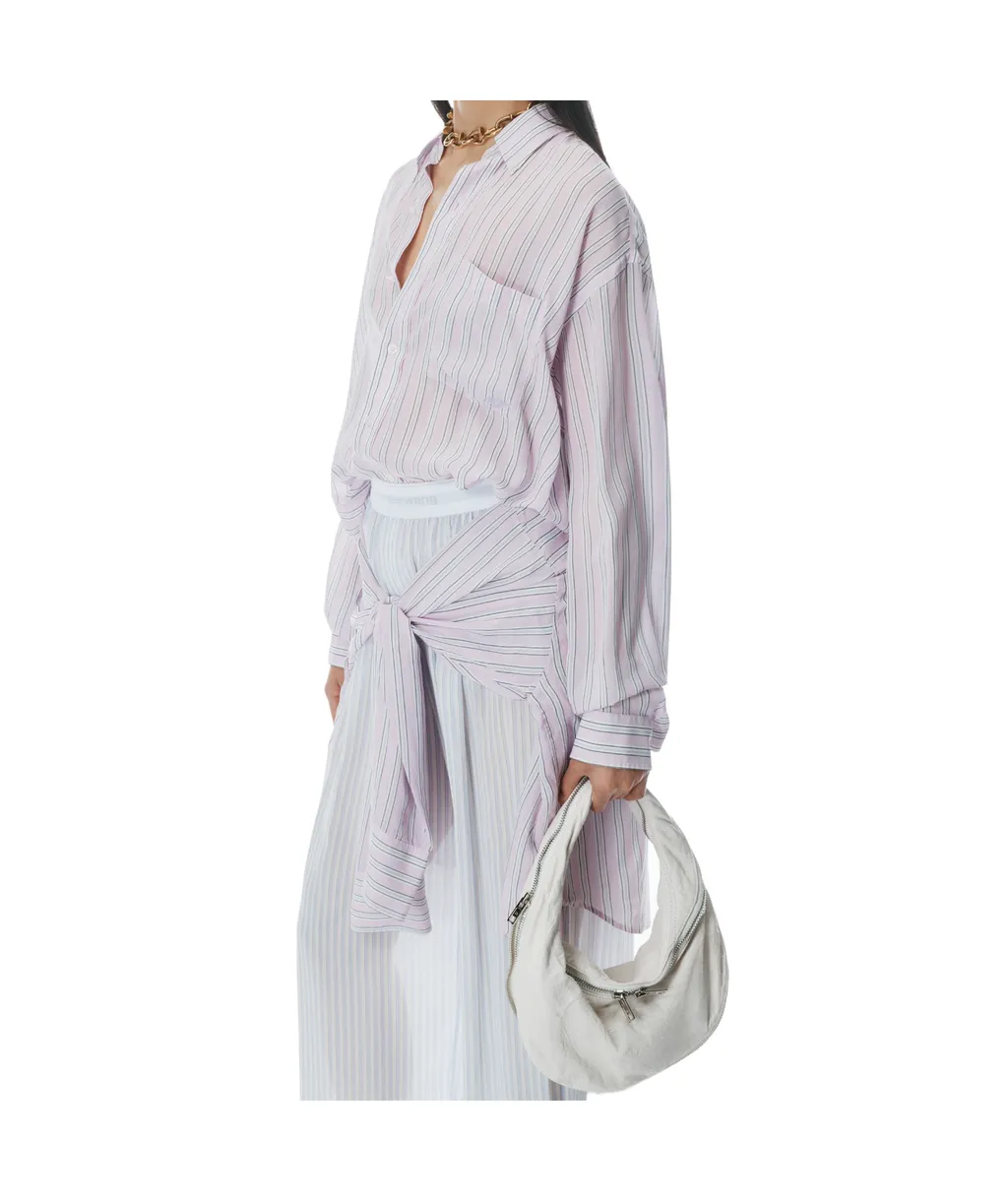 Twyst Zip Detailed Top Handle Bag