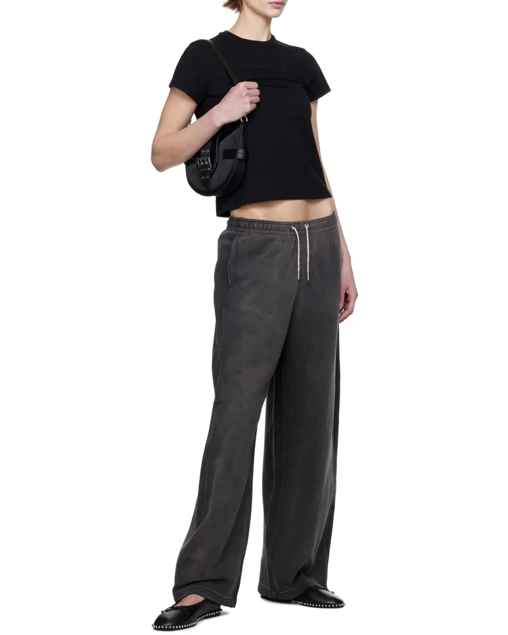 Faded Drawstring Sweatpants