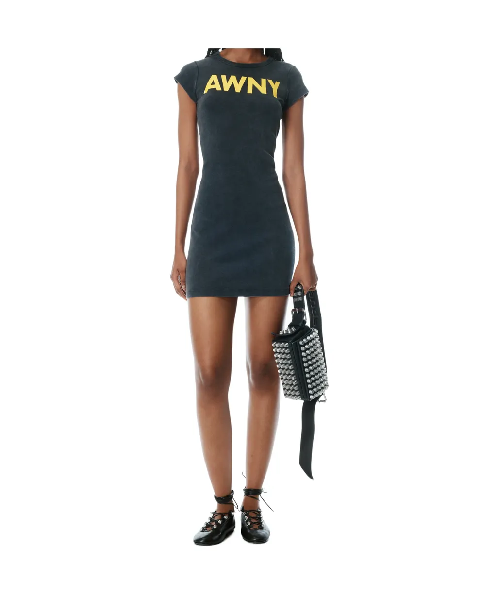 Graphic Logo Mini Dress