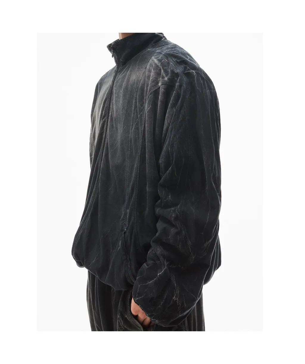 Pleated Motorcycle Jacket