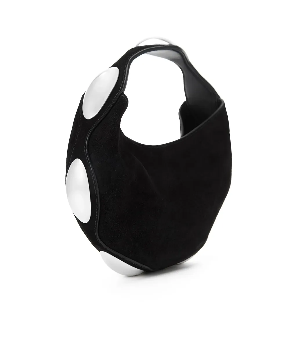 Dome Circular Top Handle Bag