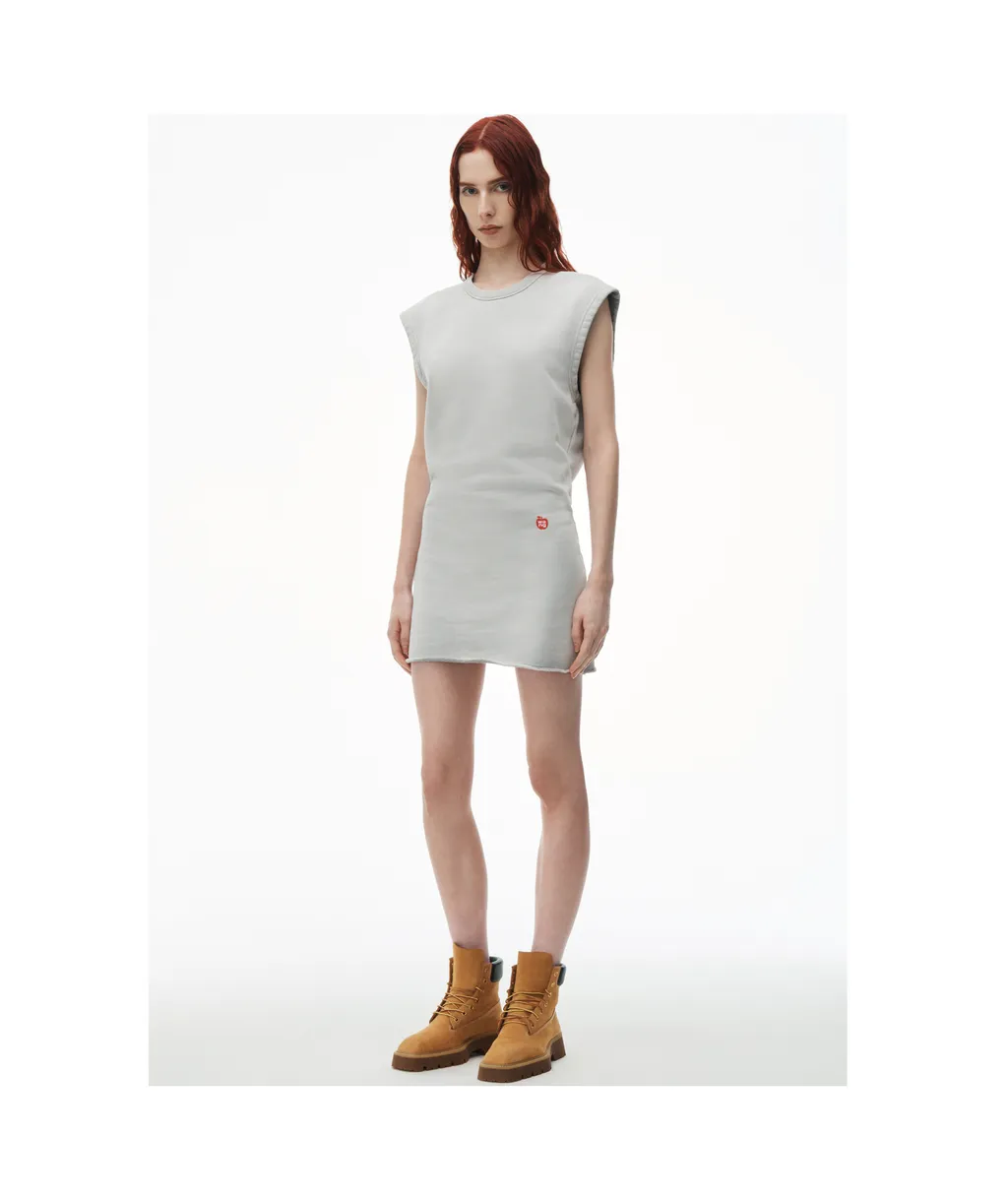 Logo-Print Jersey Mini Dress