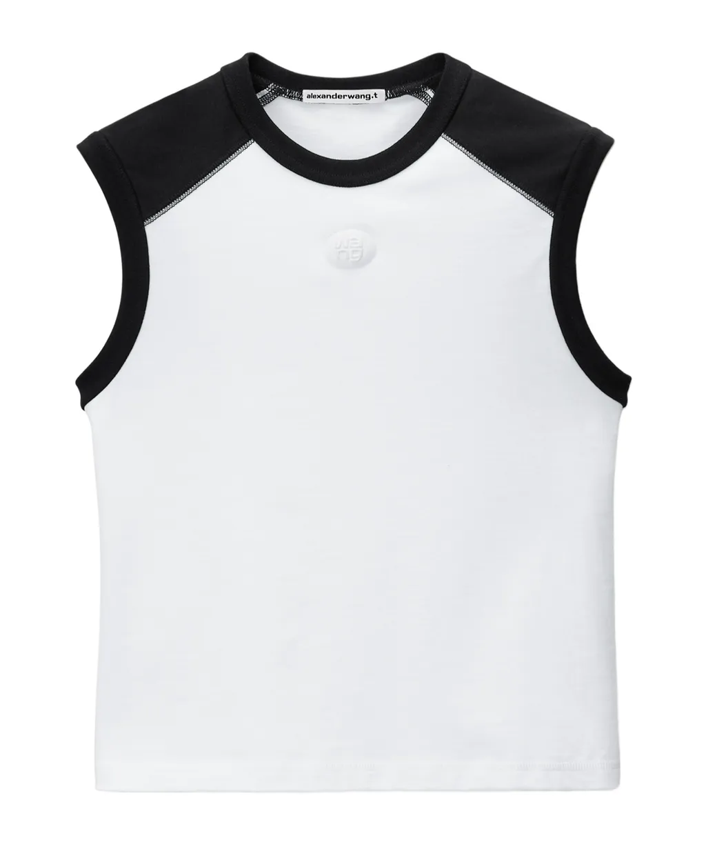 Fisheye Logo Raglan-Shoulder Tank Top