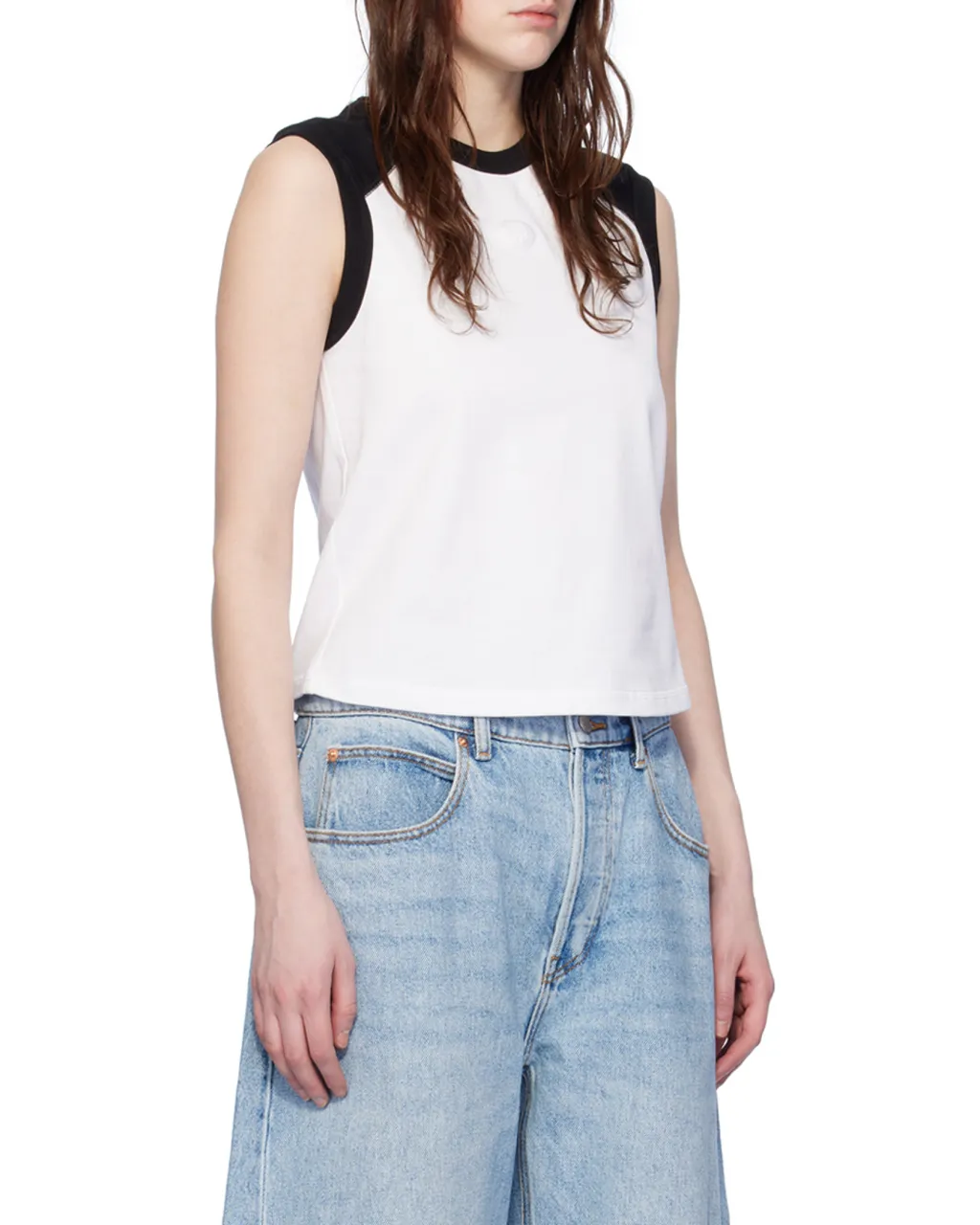 Fisheye Logo Raglan-Shoulder Tank Top