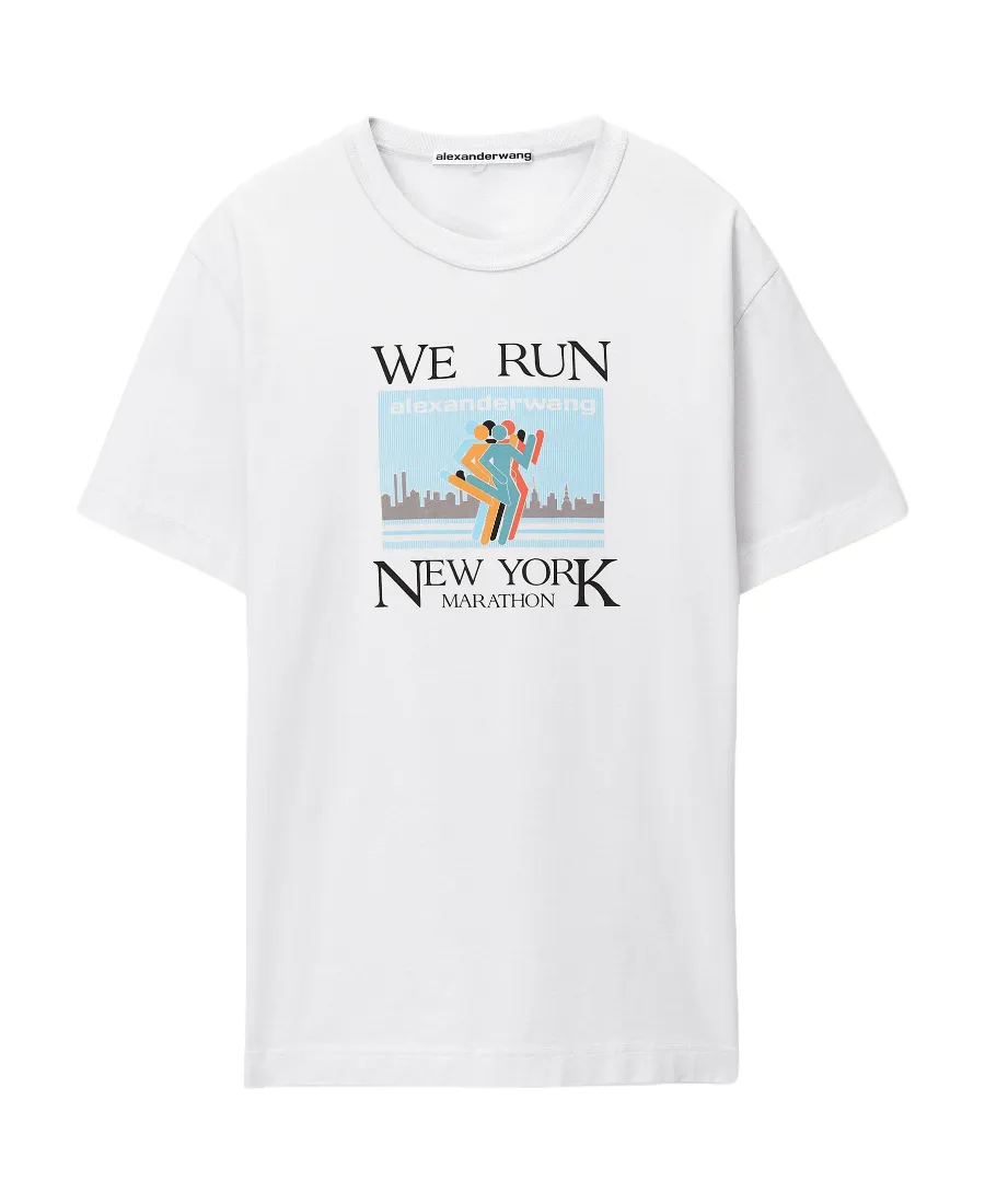 Logo Printed Crewneck T-Shirt