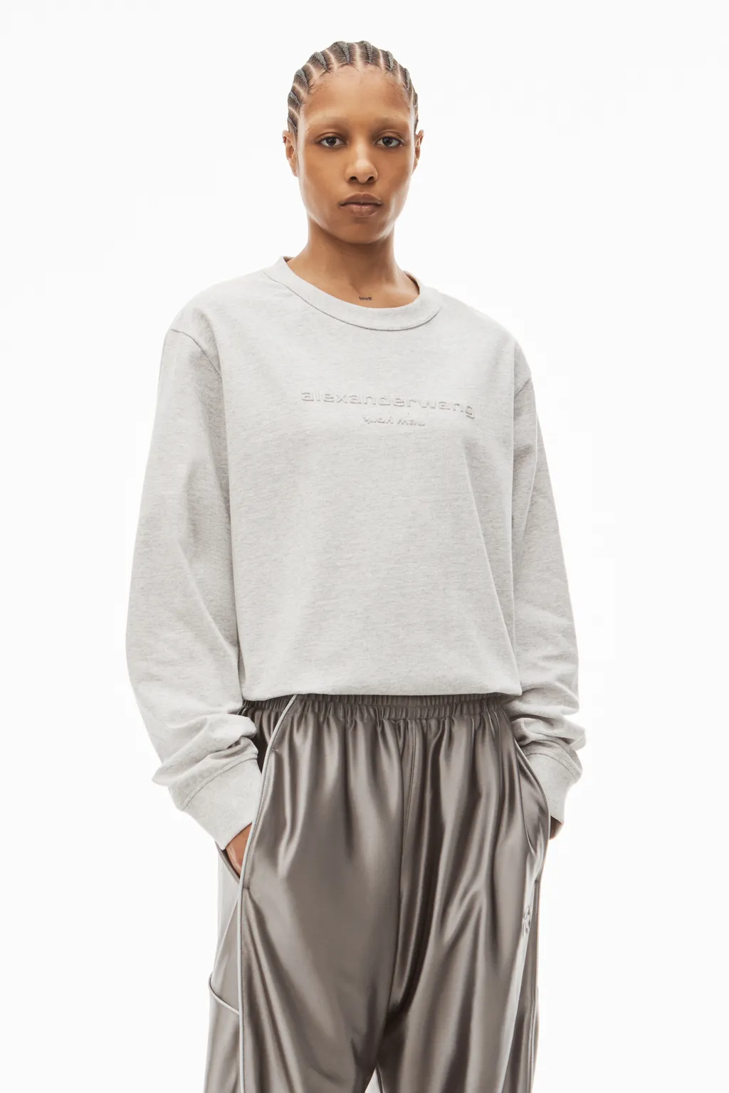 Puff Logo Long-Sleeved T-Shirt