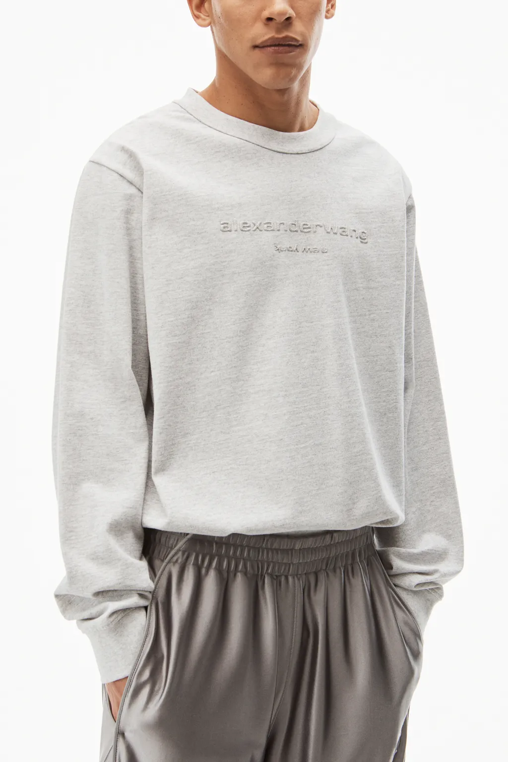 Puff Logo Long-Sleeved T-Shirt