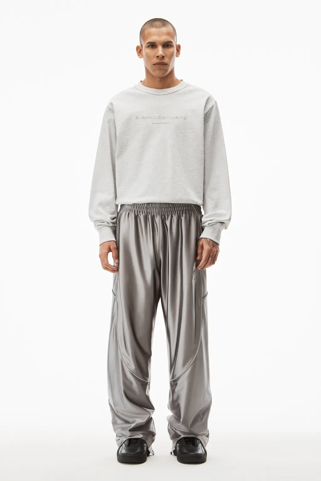 Puff Logo Long-Sleeved T-Shirt