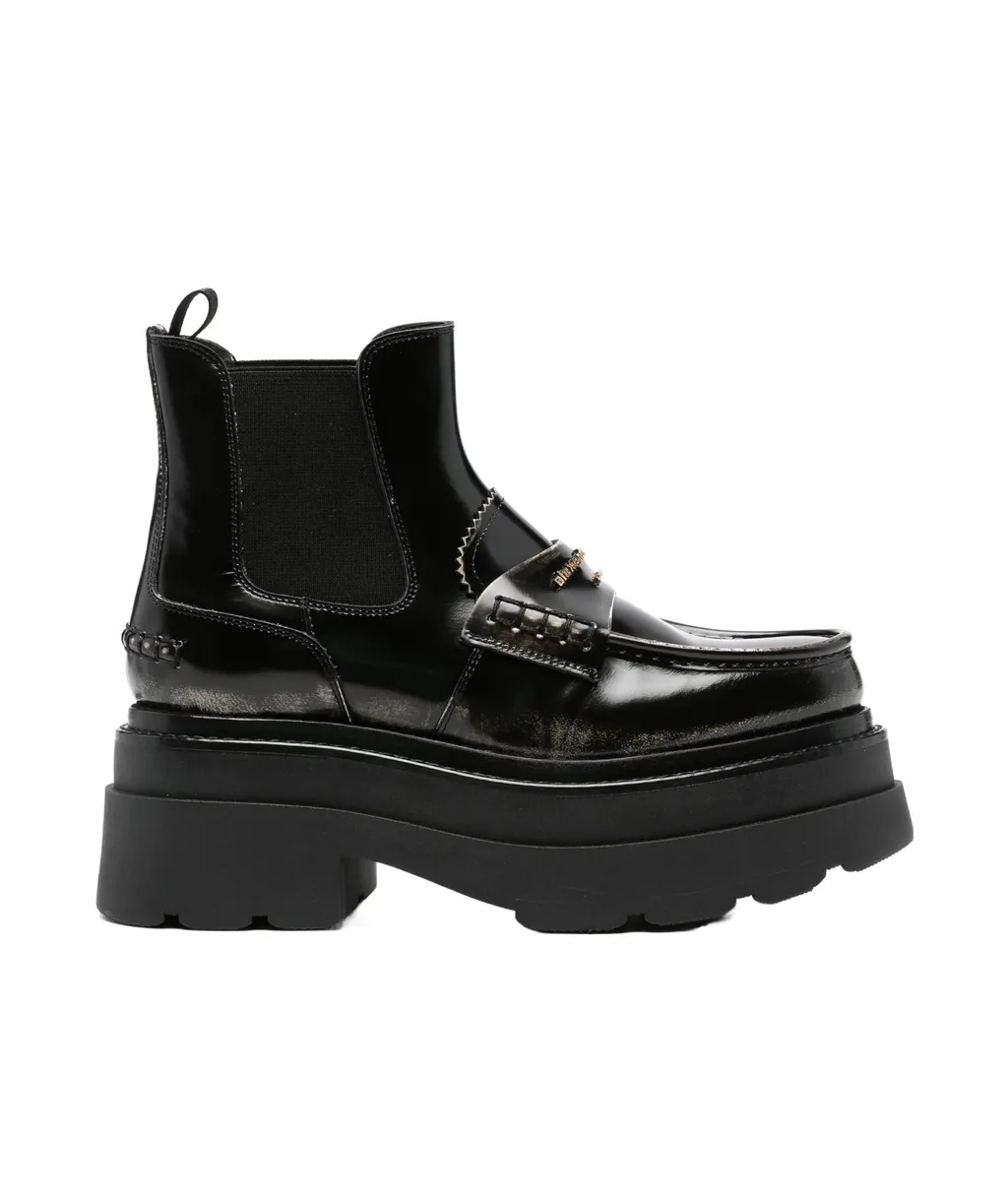 Carter Ankle Platform Ankle Boots