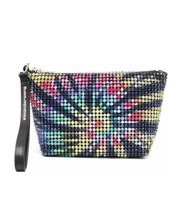 Heiress Crystal-Embellished Clutch Bag