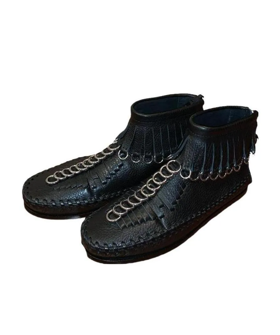 Tassels Detail Ankle Boots