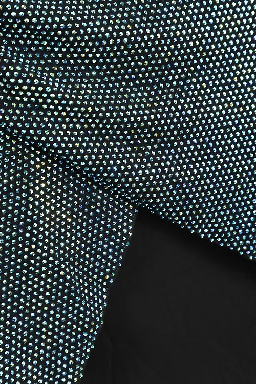 Rhinestone Trimmed Dress