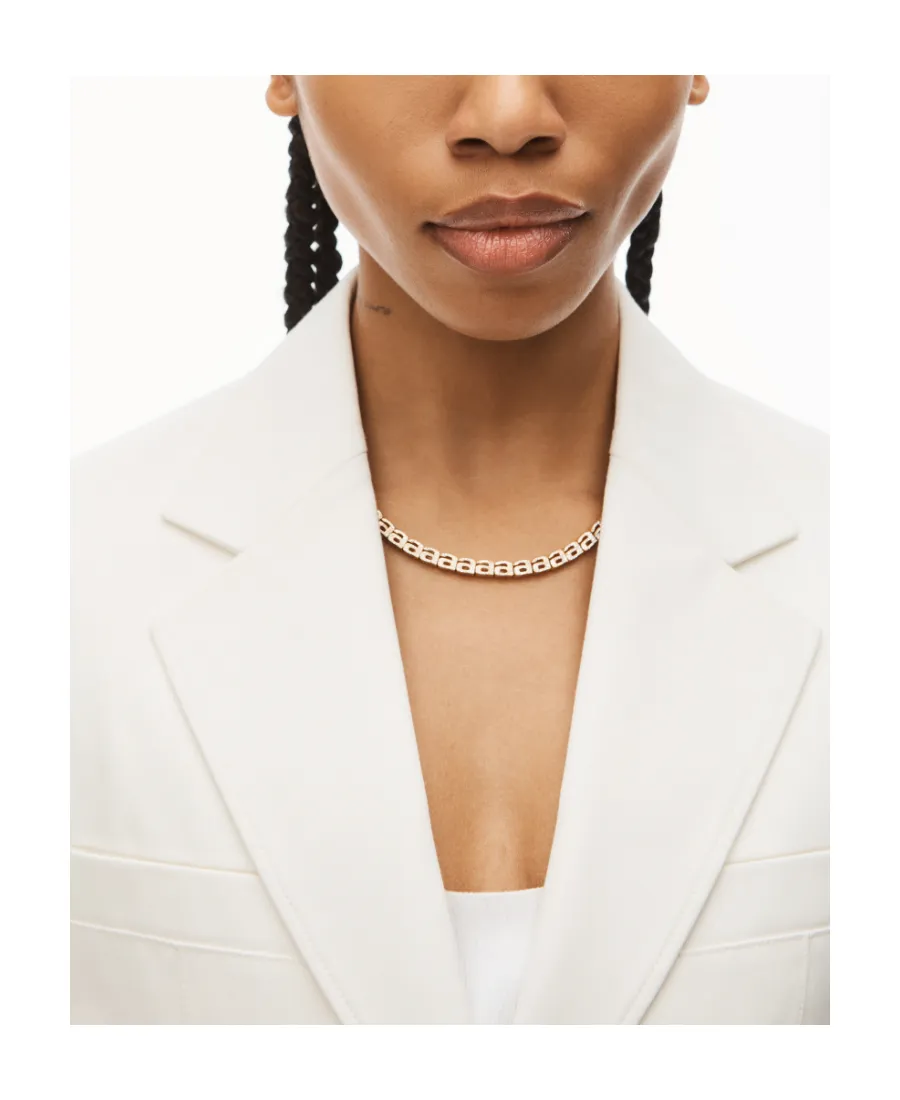 Logo-Waistband Tailored Blazer