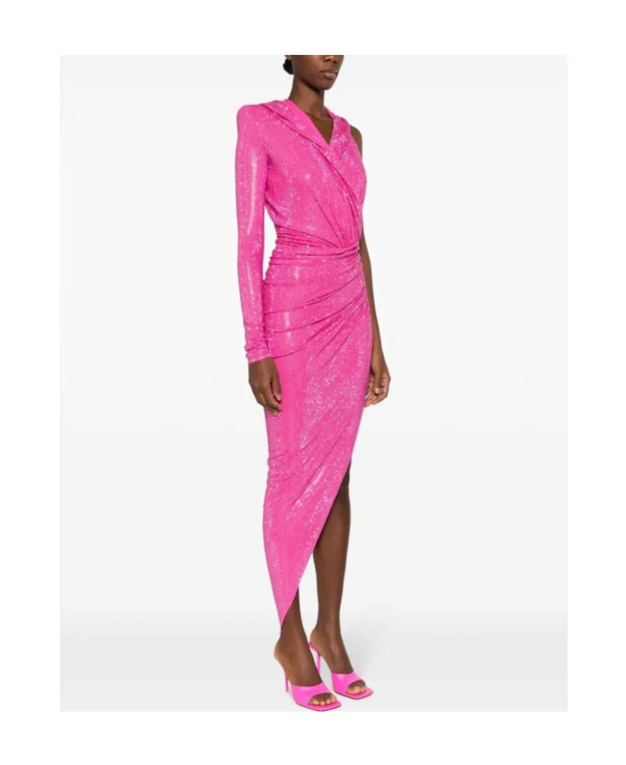 Hooded Asymmetrical Dress